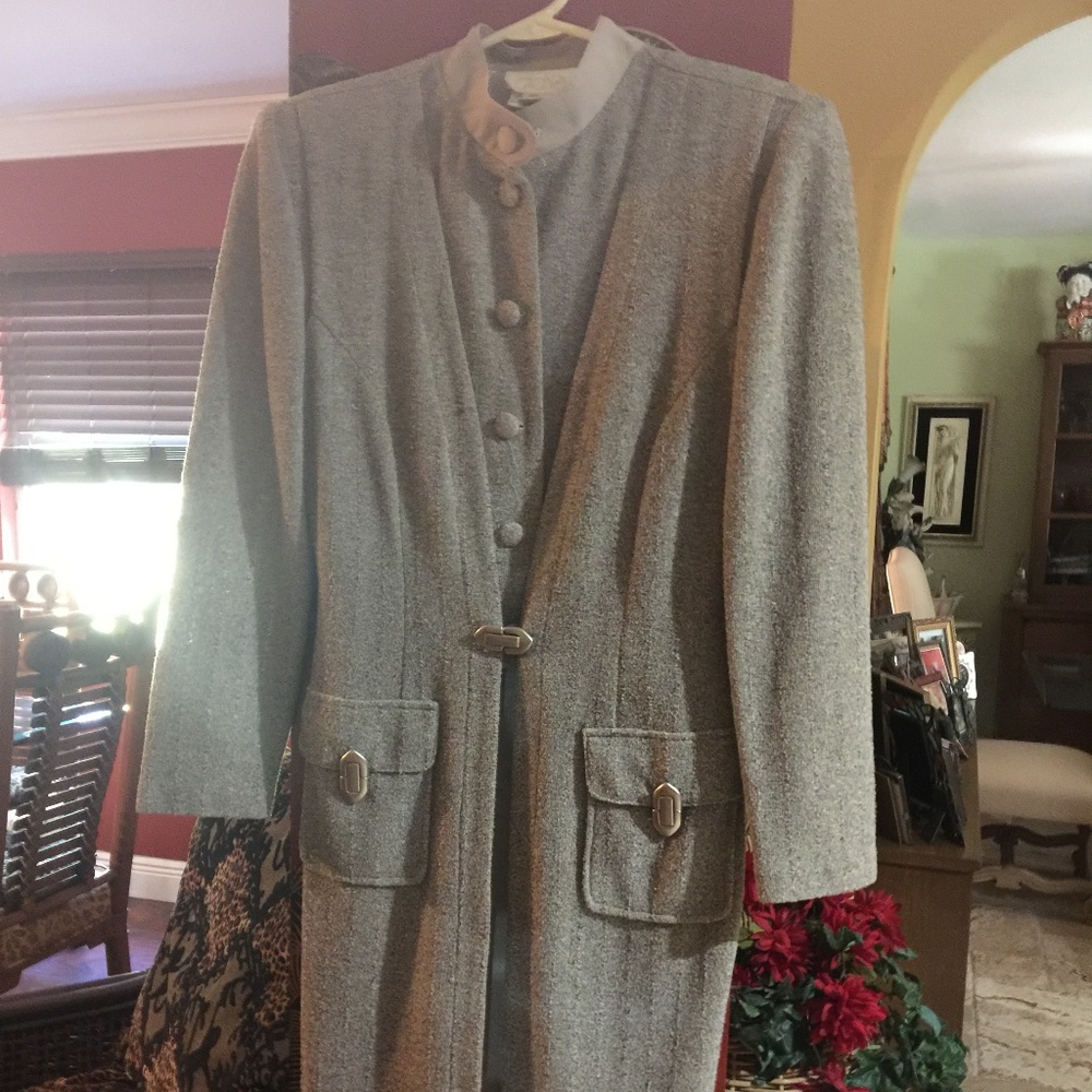 Cache light weight long coat/jacket